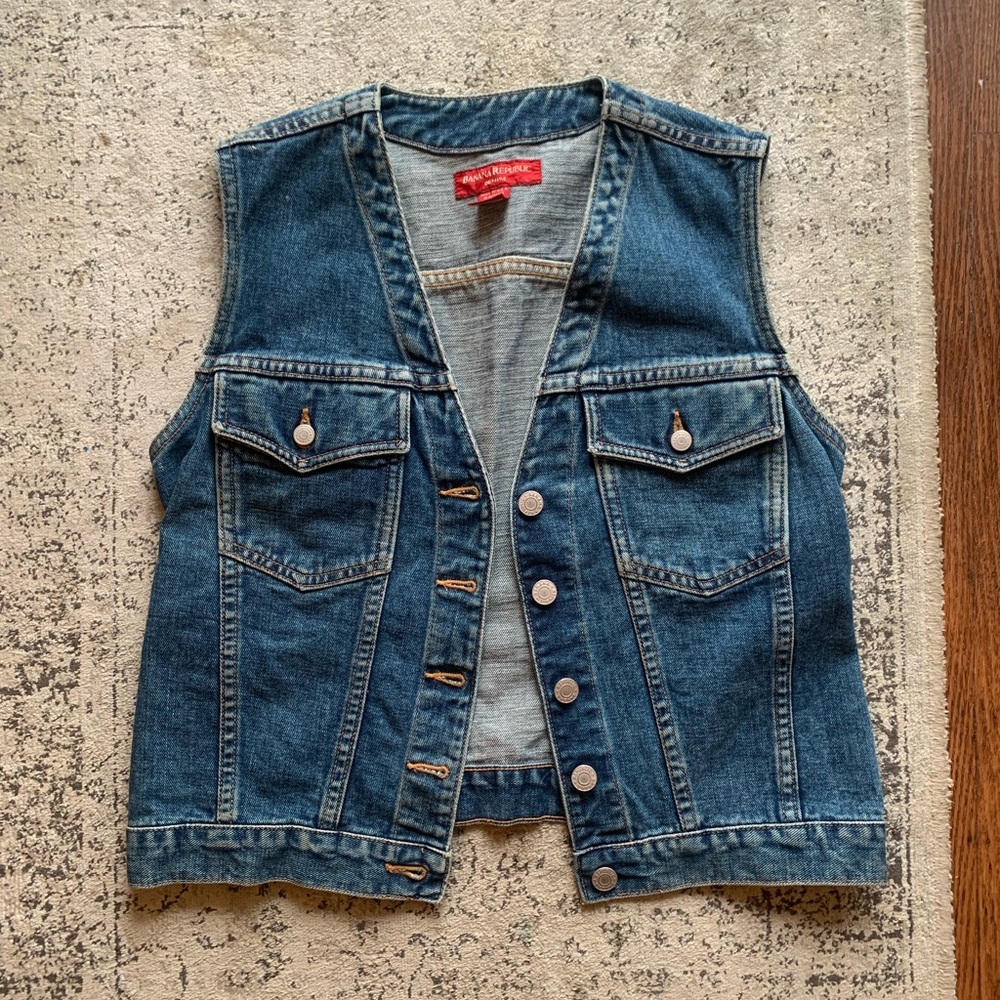 Banana Republic Denim Vest